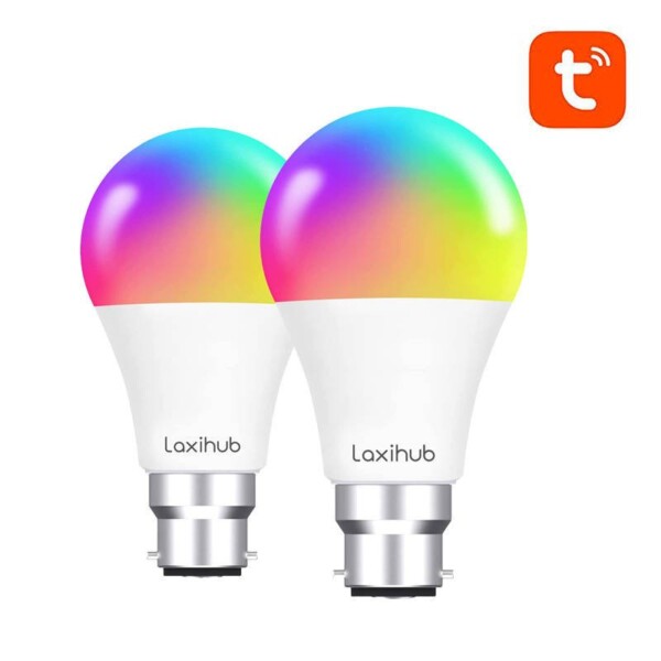 Laxihub A60 Wifi Bluetooth TUYA Smart LED Bulb (2-pack) cena