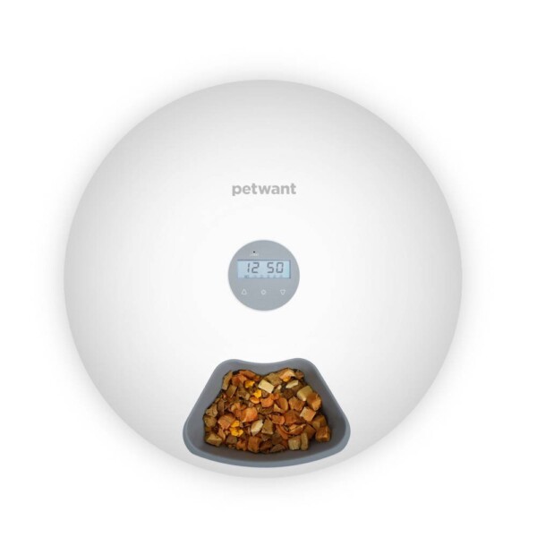 PetWant F6 intelligent 6-chamber food dispenser