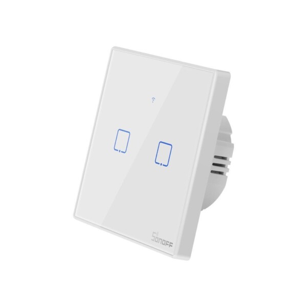 Smart Switch WiFi + RF 433 Sonoff T2 EU TX (2-channel) cena