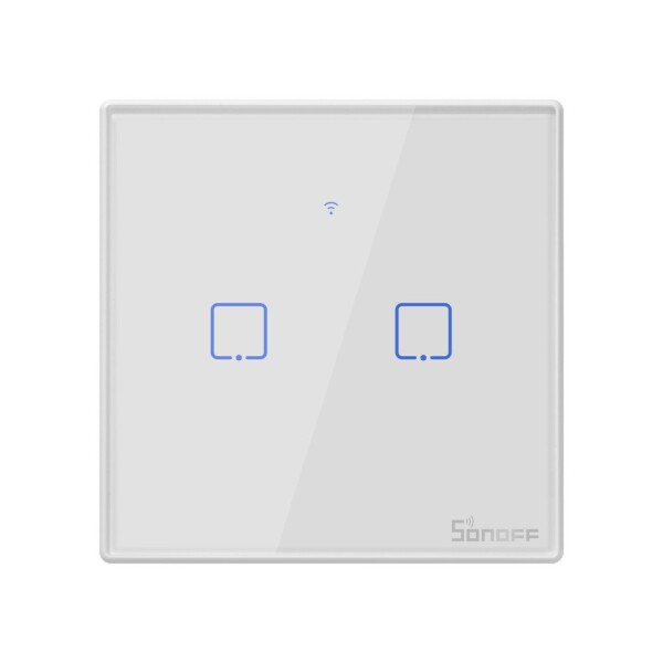 Smart Switch WiFi + RF 433 Sonoff T2 EU TX (2-channel)