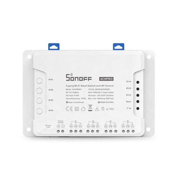 Smart switch SONOFF 4CHR3 navod