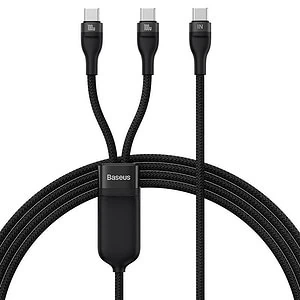 2in1 USB cable Baseus Flash Series USB-C do USB-C 100W