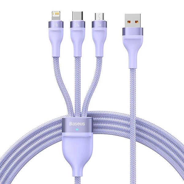 3in1 USB cable Baseus Flash II Series