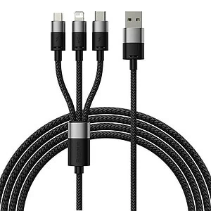 3in1 USB cable Baseus StarSpeed Series