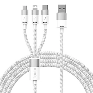 3in1 USB cable Baseus StarSpeed Series