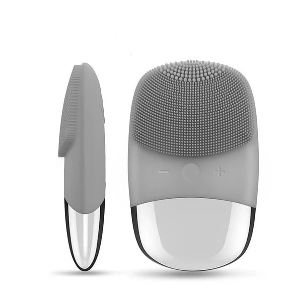 ANLAN Mini Silicone Electric Sonic Facial Brush ALJMY04-0G (grey) navod