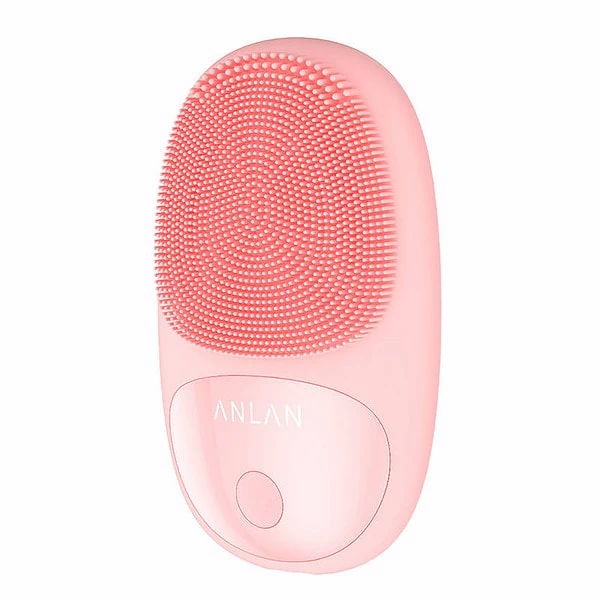 ANLAN Mini Silicone Electric Sonic Facial Brush with magnetic charging 01-AJMY21-04A (pink) cena