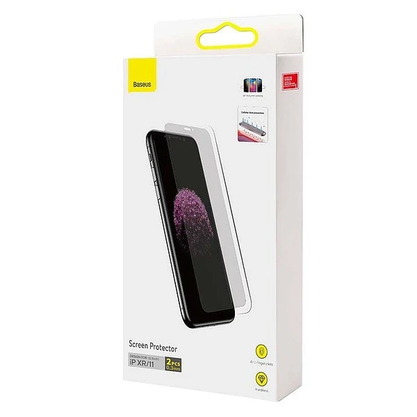 Baseus 0.3mm Screen Protector (2pcs pack) for iPhone XR/11 6.1 inch sk