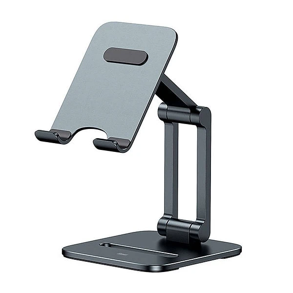 Baseus Biaxial stand holder for phone (gray) cena