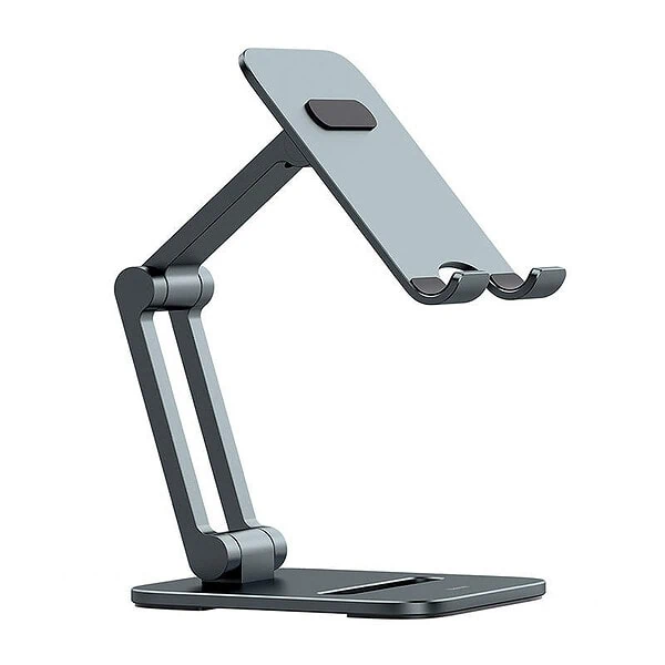 Baseus Biaxial stand holder for phone (gray) navod