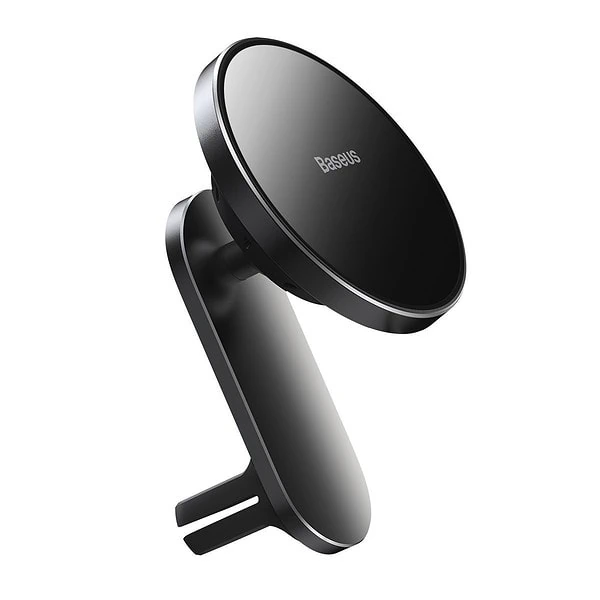 Baseus Big Energy car mount with wireless charger 15W for Iphone 12 / Iphone 13 (Black) cena