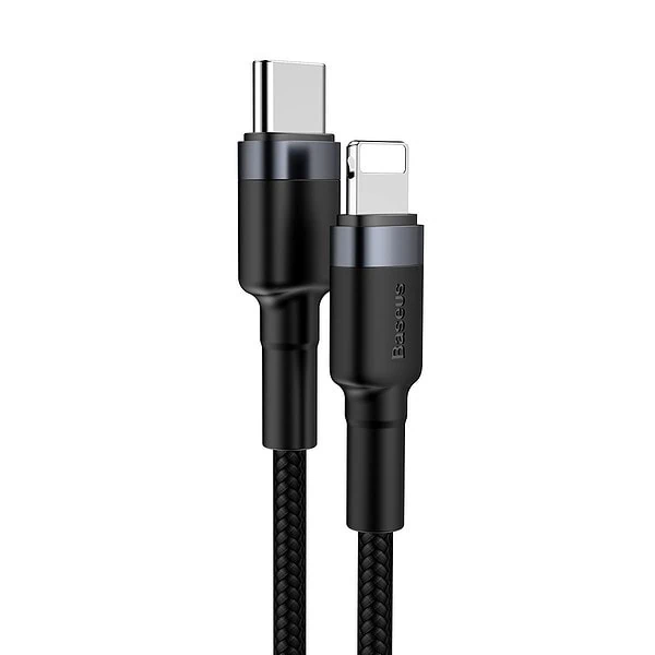 Baseus Cafule Cable Type-C to iP PD 18W 1m Gray+Black cena