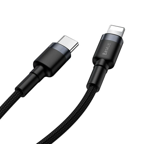 Baseus Cafule Cable Type-C to iP PD 18W 1m Gray+Black sk