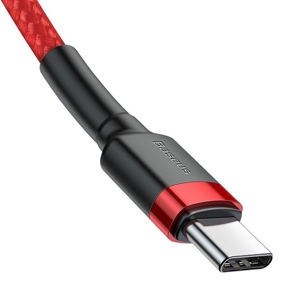 Baseus Cafule Cable USB-C PD 2.0 QC 3.0 60W 1m (Red) navod