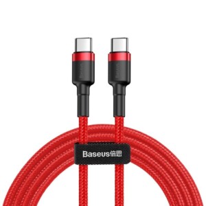 Baseus Cafule Cable USB-C PD 2.0 QC 3.0 60W 1m (Red)