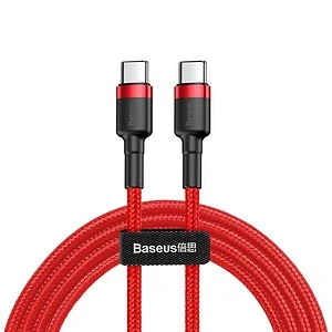 Baseus Cafule Cable USB-C PD 2.0 QC 3.0 60W 1m (Red)