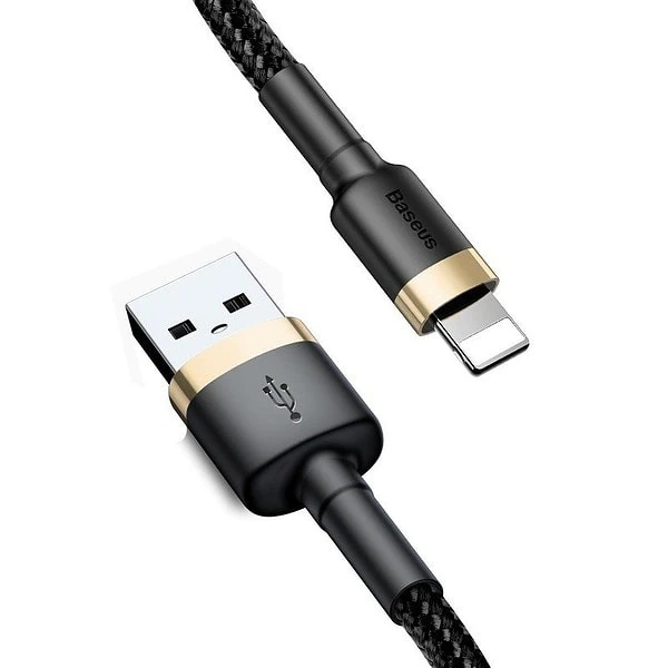 Baseus Cafule Cable USB Lightning 2A 3m (Gold+Black) navod