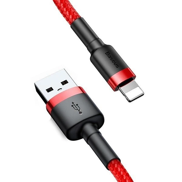 Baseus Cafule Cable USB Lightning 2A 3m (Red) cena