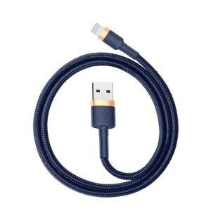 Baseus Cafule Lightning cable 2.4A 1m (Gold+Dark blue)