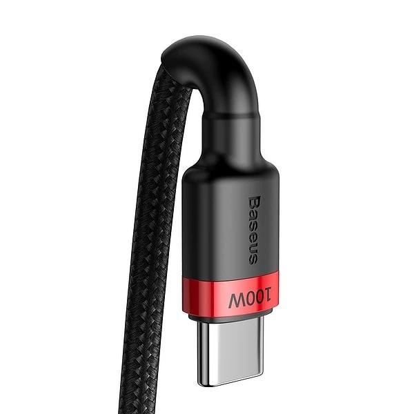 Baseus Cafule PD2.0 100W flash charging USB For Type-C cable (20V 5A)2m Red+Black cena