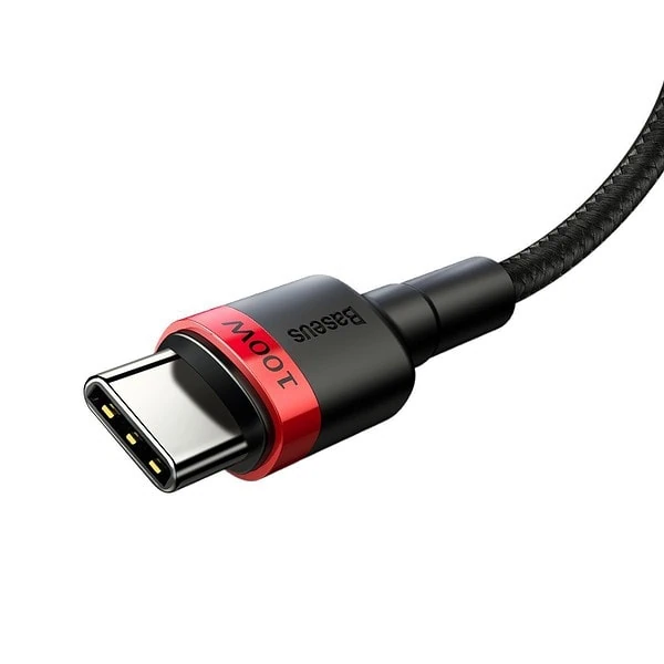 Baseus Cafule PD2.0 100W flash charging USB For Type-C cable (20V 5A)2m Red+Black navod