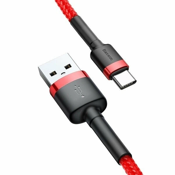 Baseus Cafule USB-C Cable 2A 3m (Red) distributor