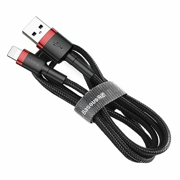 Baseus Cafule USB Lightning Cable 2.4A 1m (Red+Black) cena