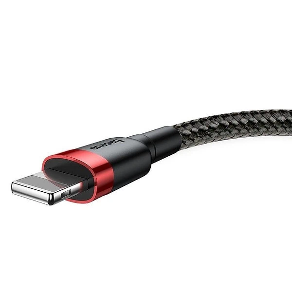 Baseus Cafule USB Lightning Cable 2.4A 1m (Red+Black) distributor