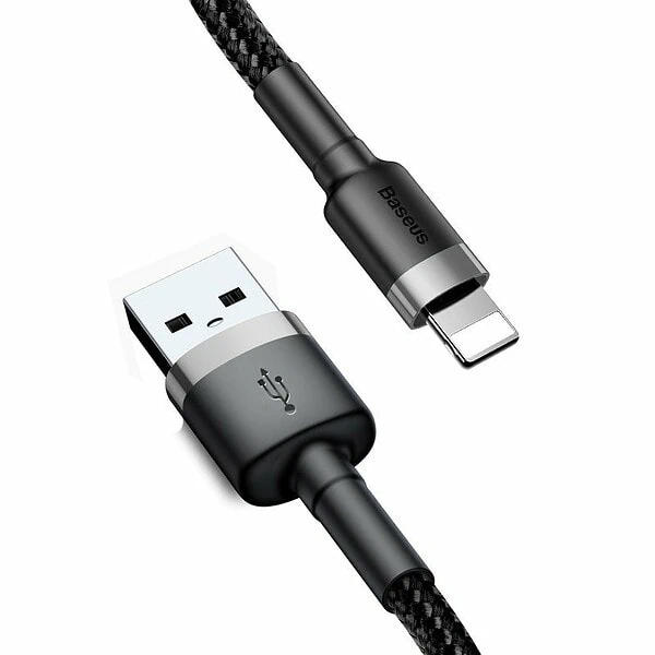 Baseus Cafule USB Lightning Cable 2A 3m (Black+Gray) navod