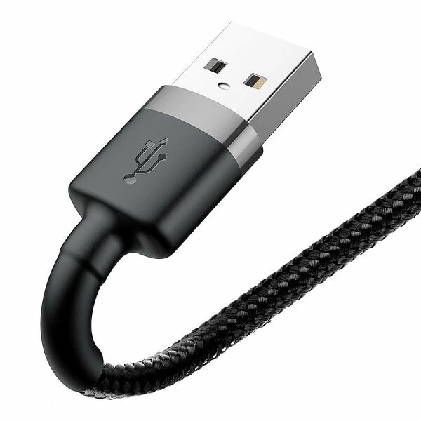 Baseus Cafule USB Lightning Cable 2A 3m (Black+Gray) sk