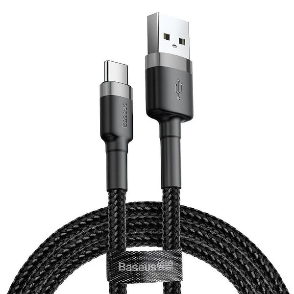 Baseus Cafule kabel USB-C 2A 2m (šedočerný)