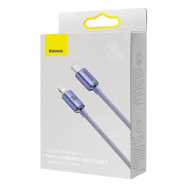 Baseus Crystal Shine cable USB-C to Lightning