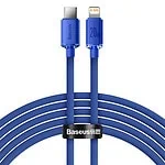 Baseus Crystal Shine cable USB-C to Lightning, 20W, PD, 2m (blue)