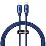 Baseus Crystal cable USB-C to Lightning, 20W, 1.2m (blue)