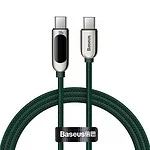 Baseus Display Cable USB-C to USB-C 100W 1m (green)