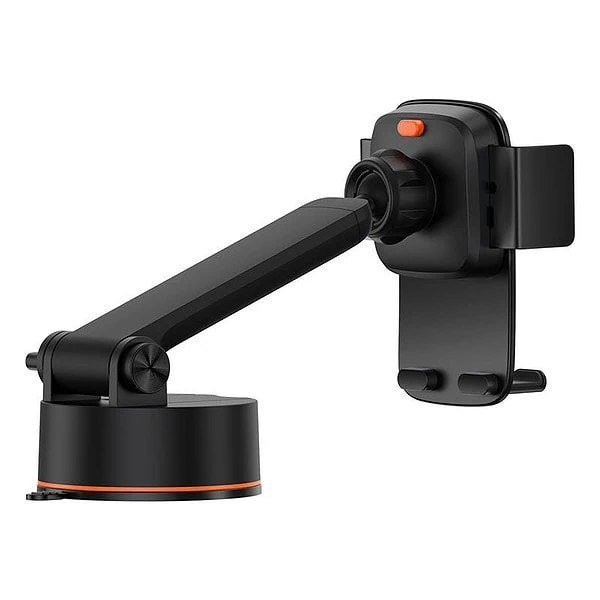 Baseus Easy Control Clamp Car Holder with suction cup (black) navod