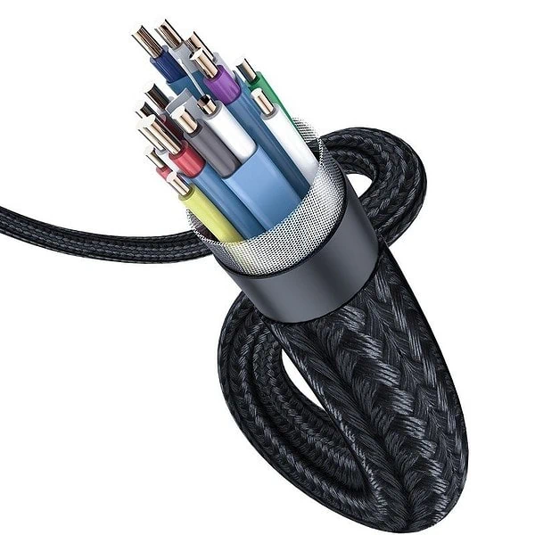 Baseus Enjoyment Series 4K Male To 4K Male Cable 2m Dark gray cena