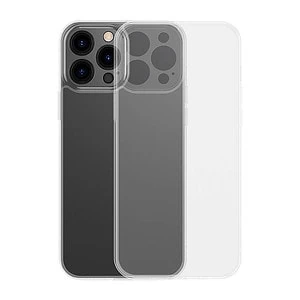 Baseus Frosted Case for iPhone 13 Pro Max (transparent) + tempered glass