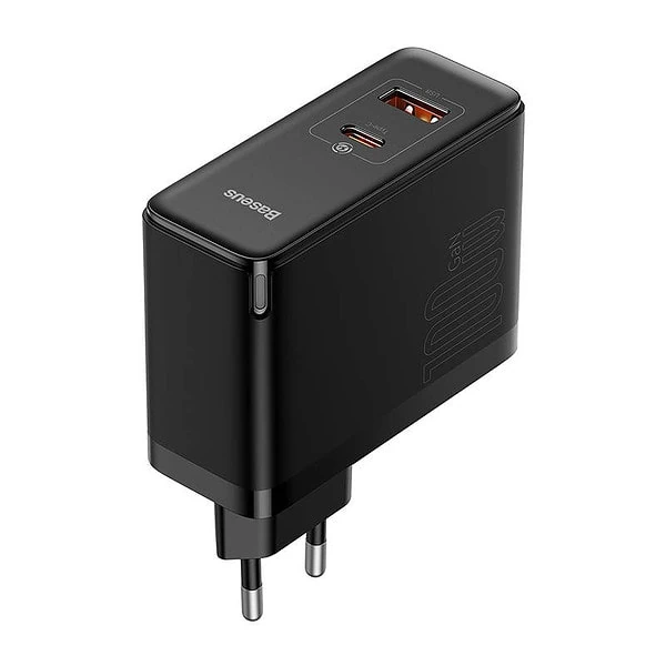 Baseus GaN USB-C + USB wall charger