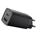 Baseus GaN2 Lite Quick Travel Charger USB+C 65W EU (black)