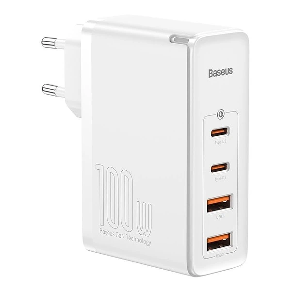 Baseus GaN2 Pro Quick Travel Charger 2x USB + 2x USB-C