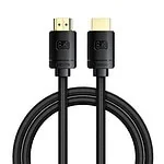 Baseus High Definition Series HDMI 2.1 cable, 8K 60Hz, 3D, HDR, 48Gbps, 1m (black)