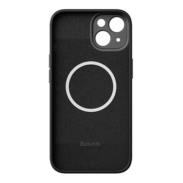 Baseus Liquid Silica Magnetic Case and Tempered Glass set for iPhone 14 (black) cena