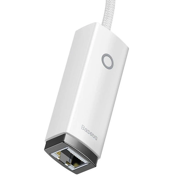 Baseus Lite Series USB-C to RJ45 network adapter (white) distributor