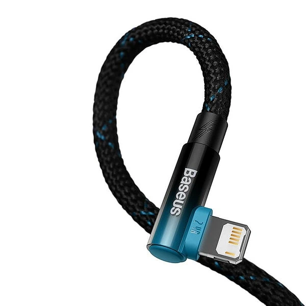 Baseus MVP 2 Lightning 1m 20W cable - (black-blue) navod