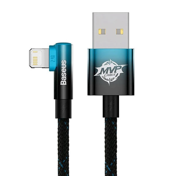 Baseus MVP 2 Lightning 1m 20W cable - (black-blue) sk