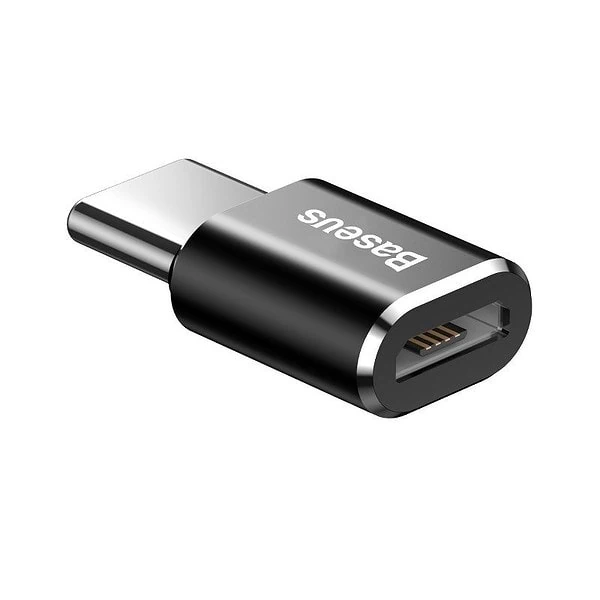 Adaptér Micro USB na USB typu C - černý sk