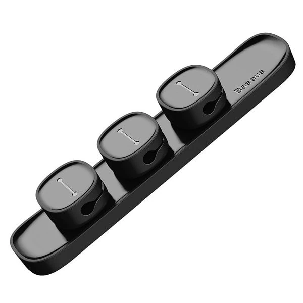 Baseus Peas Magnetic Cable Clip Black navod