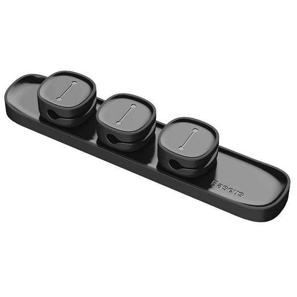 Baseus Peas Magnetic Cable Clip Black