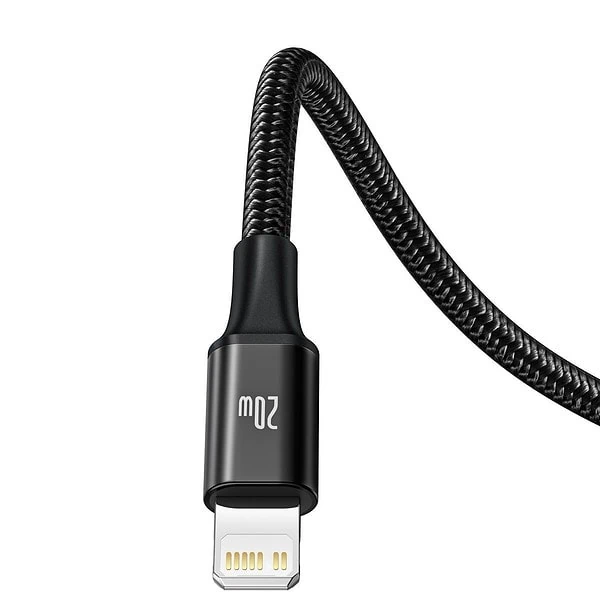 Baseus Rapid Series 3-in-1 cable USB-C For M+L+T 20W 1.5m Black navod